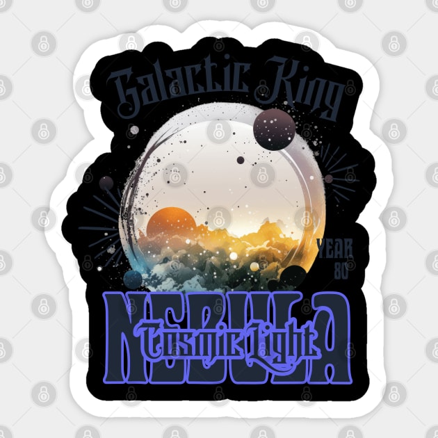 Nebula Sticker by TEENIE DESIGN
